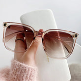 Lunettes de Soleil Femme Oversized Gradient