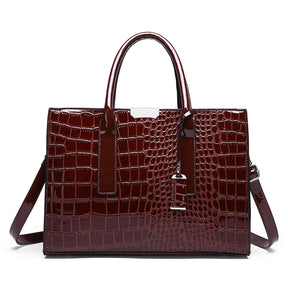 Sac à main Femme avec Imprimé Crocodile