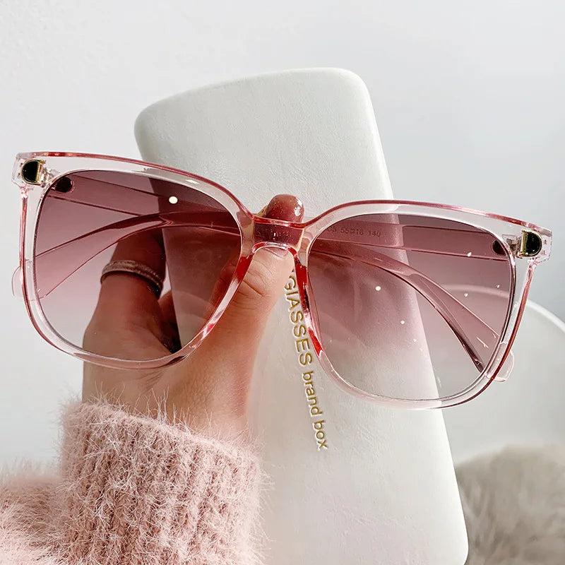 Lunettes de Soleil Femme Oversized Gradient