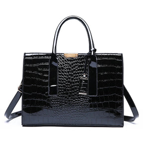 Sac à main Femme avec Imprimé Crocodile