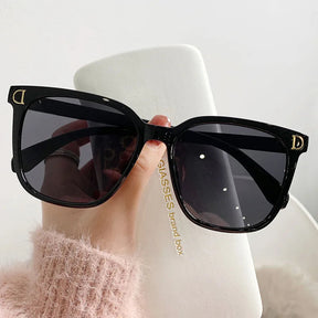 Lunettes de Soleil Femme Oversized Gradient